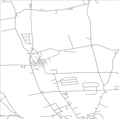 ROAD MAP OF DEWART, PENNSYLVANIA BY MAPBAKES