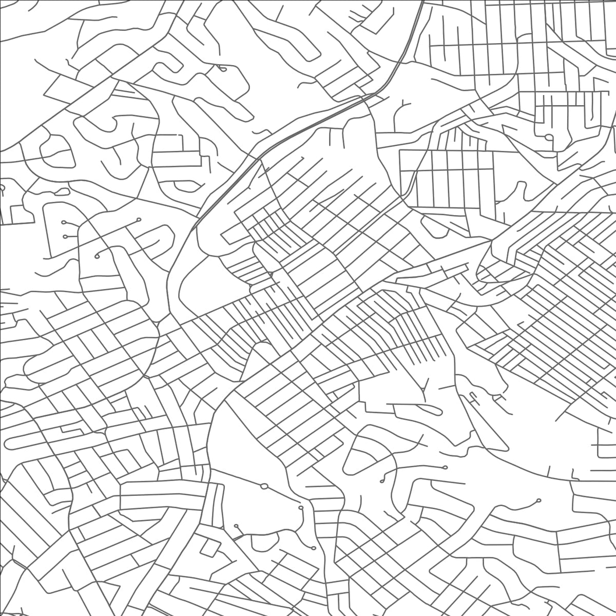 ROAD MAP OF DORMONT, PENNSYLVANIA BY MAPBAKES