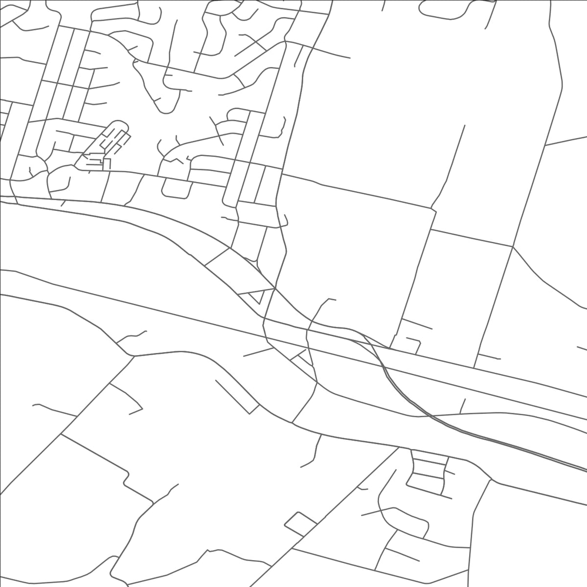 ROAD MAP OF DOUGLASSVILLE, PENNSYLVANIA BY MAPBAKES