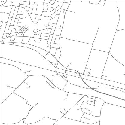 ROAD MAP OF DOUGLASSVILLE, PENNSYLVANIA BY MAPBAKES
