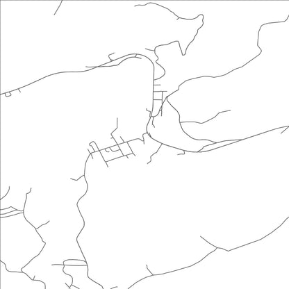 ROAD MAP OF DUDLEY, PENNSYLVANIA BY MAPBAKES