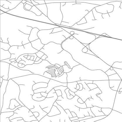 ROAD MAP OF EAGLEVIEW, PENNSYLVANIA BY MAPBAKES