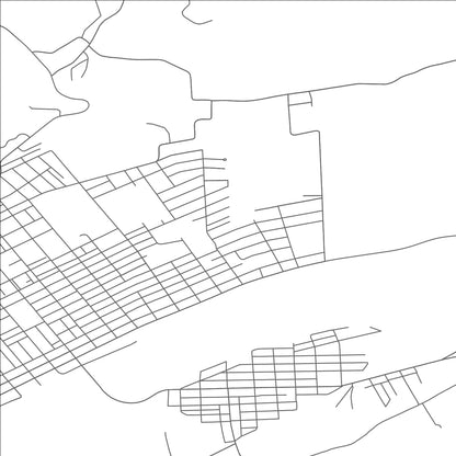 ROAD MAP OF EAST BERWICK, PENNSYLVANIA BY MAPBAKES