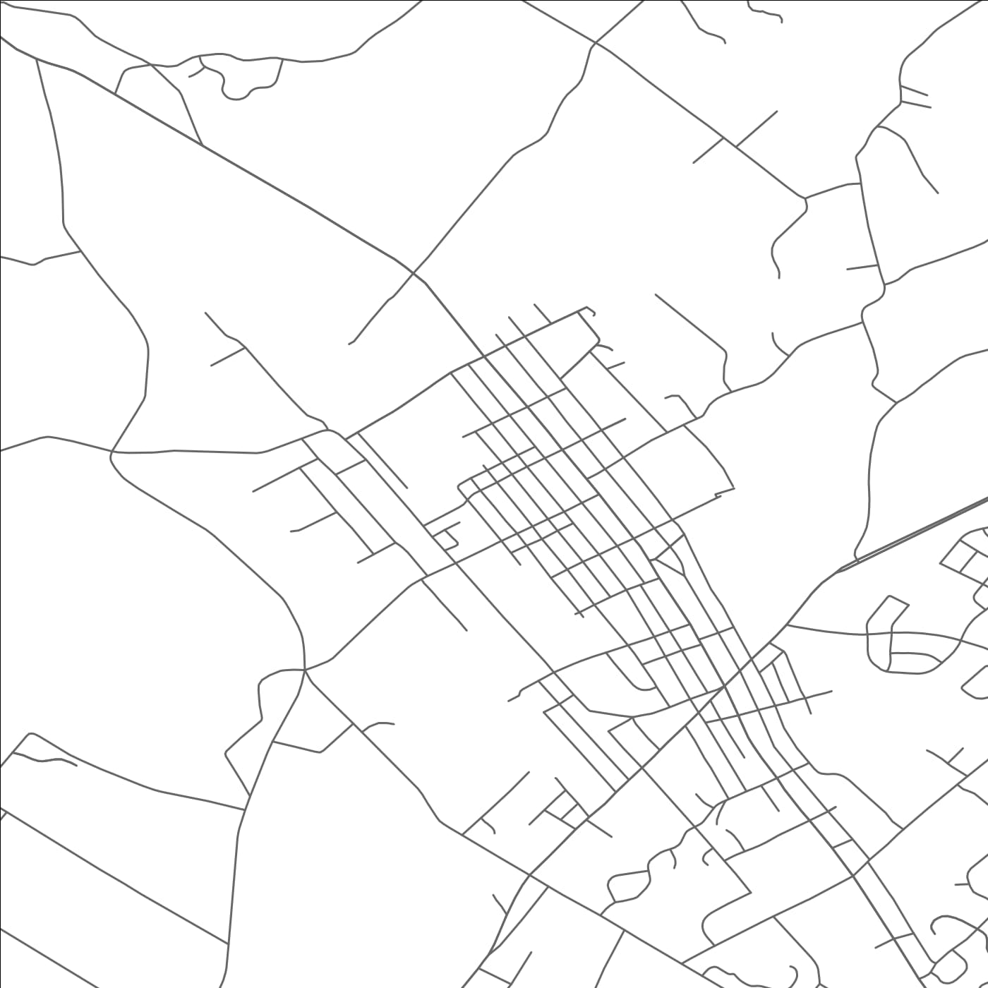 ROAD MAP OF EAST GREENVILLE, PENNSYLVANIA BY MAPBAKES