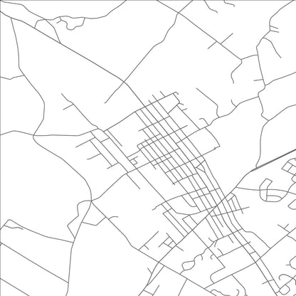 ROAD MAP OF EAST GREENVILLE, PENNSYLVANIA BY MAPBAKES