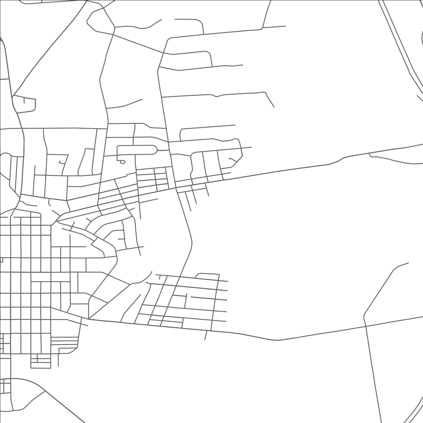 ROAD MAP OF EASTLAWN GARDENS, PENNSYLVANIA BY MAPBAKES