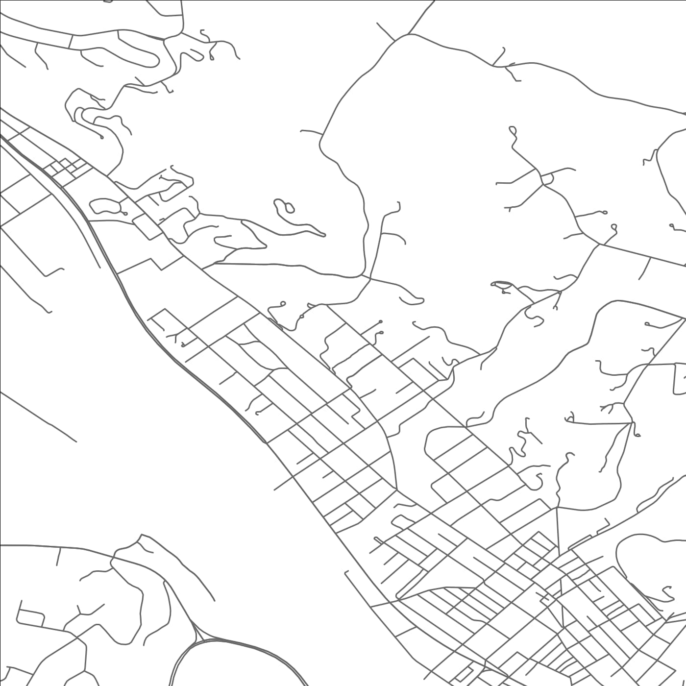 ROAD MAP OF EDGEWORTH, PENNSYLVANIA BY MAPBAKES