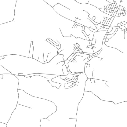 ROAD MAP OF ELLSWORTH, PENNSYLVANIA BY MAPBAKES