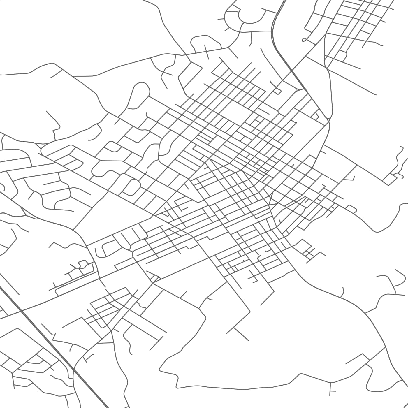 ROAD MAP OF EMMAUS, PENNSYLVANIA BY MAPBAKES