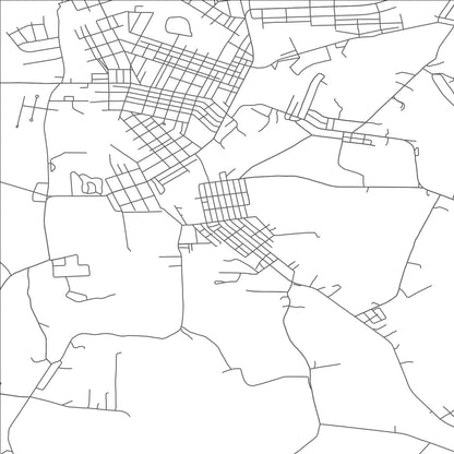 ROAD MAP OF EVERSON, PENNSYLVANIA BY MAPBAKES