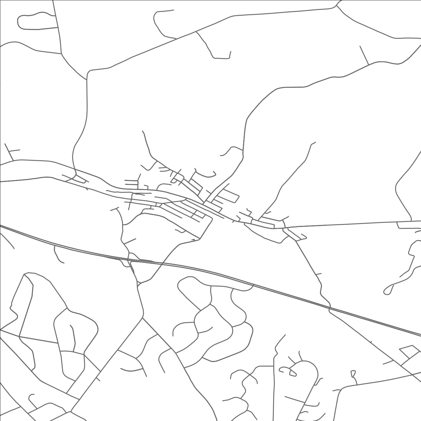 ROAD MAP OF EXPORT, PENNSYLVANIA BY MAPBAKES