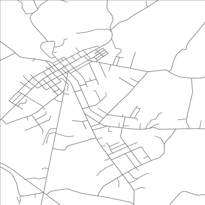 ROAD MAP OF FAIRDALE, PENNSYLVANIA BY MAPBAKES