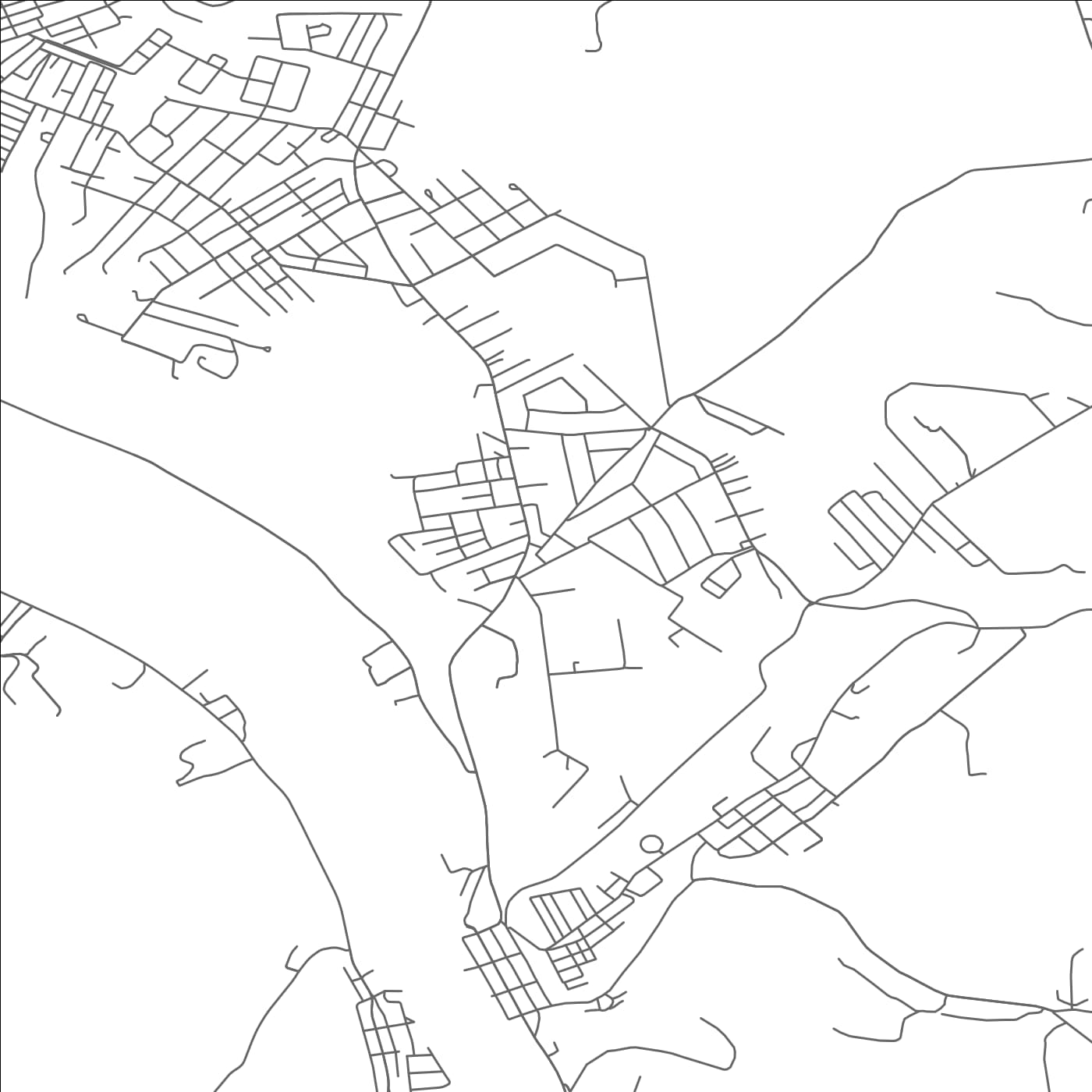 ROAD MAP OF FAIRHOPE, PENNSYLVANIA BY MAPBAKES