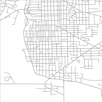 ROAD MAP OF FARRELL, PENNSYLVANIA BY MAPBAKES