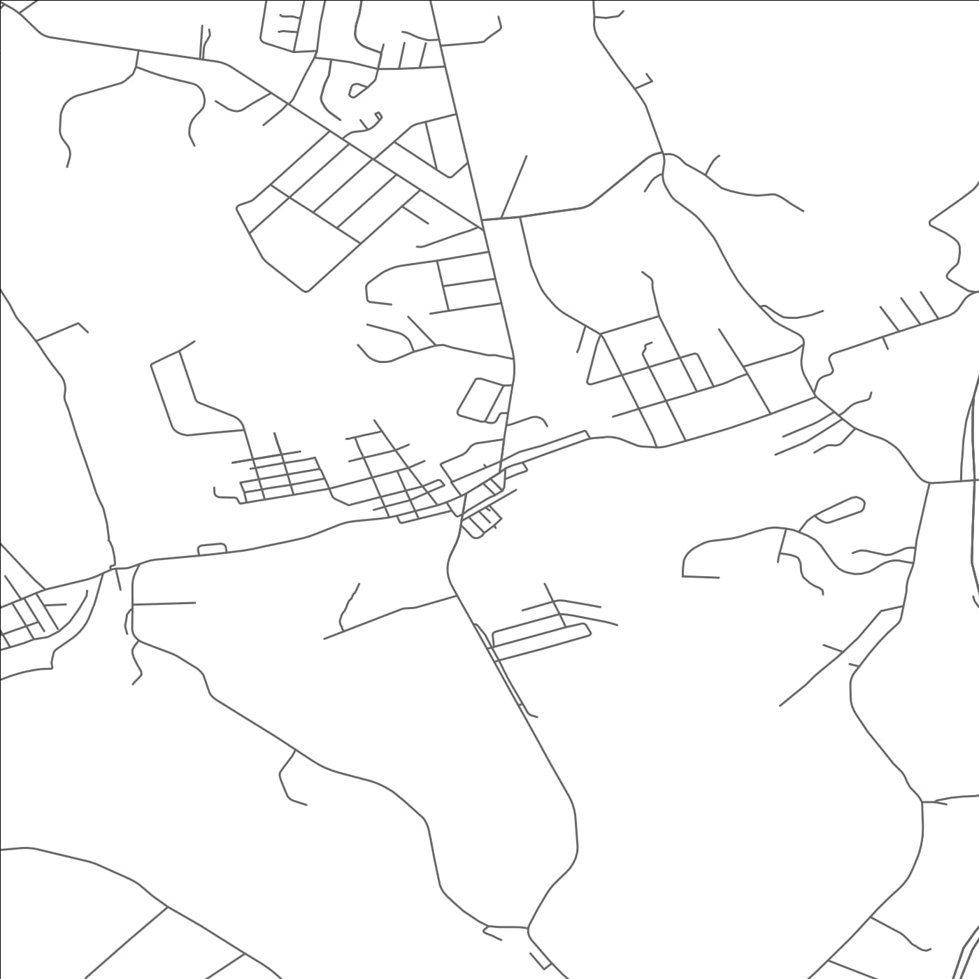 ROAD MAP OF FINLEYVILLE, PENNSYLVANIA BY MAPBAKES