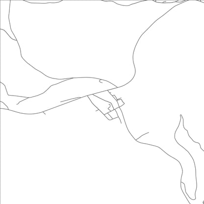 ROAD MAP OF FORKSVILLE, PENNSYLVANIA BY MAPBAKES