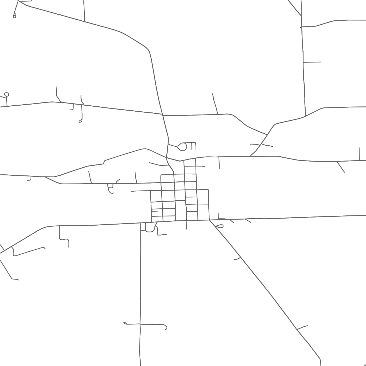 ROAD MAP OF FREDONIA, PENNSYLVANIA BY MAPBAKES