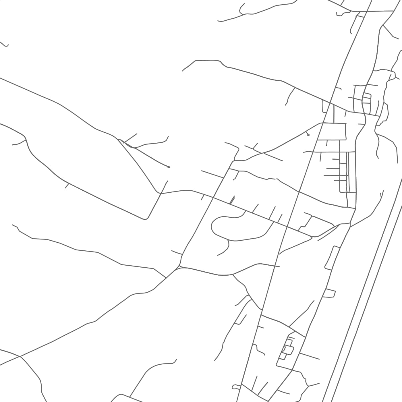 ROAD MAP OF FRIESVILLE, PENNSYLVANIA BY MAPBAKES