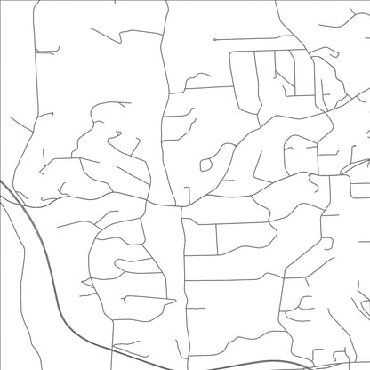 ROAD MAP OF GIBSONIA, PENNSYLVANIA BY MAPBAKES