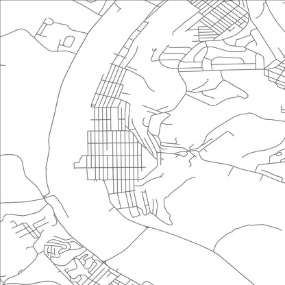 ROAD MAP OF GLASSPORT, PENNSYLVANIA BY MAPBAKES