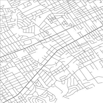 ROAD MAP OF GLENOLDEN, PENNSYLVANIA BY MAPBAKES