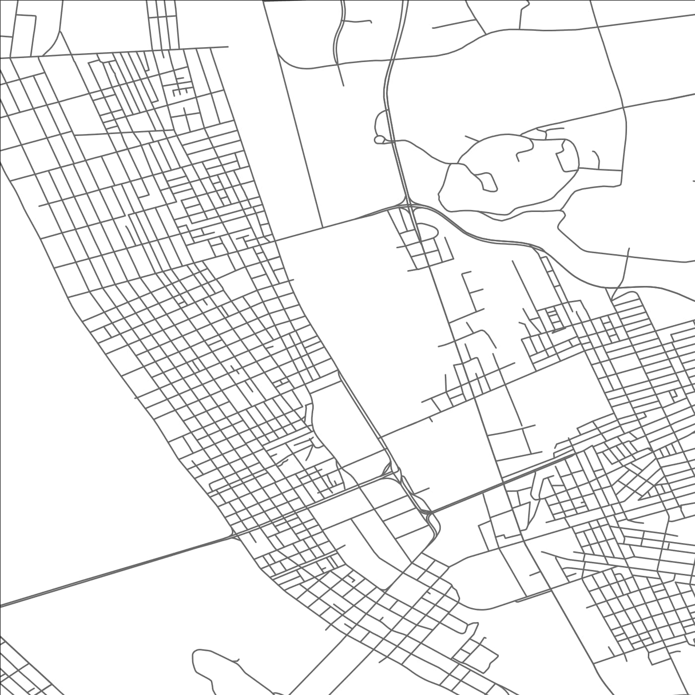 ROAD MAP OF HARRISBURG, PENNSYLVANIA BY MAPBAKES