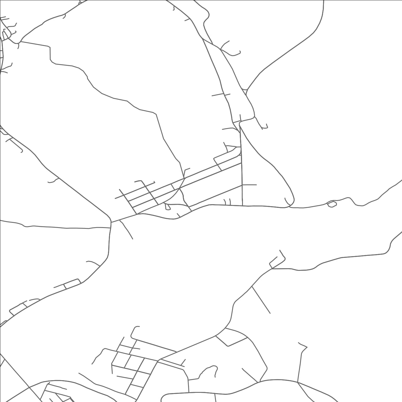 ROAD MAP OF HAWK RUN, PENNSYLVANIA BY MAPBAKES