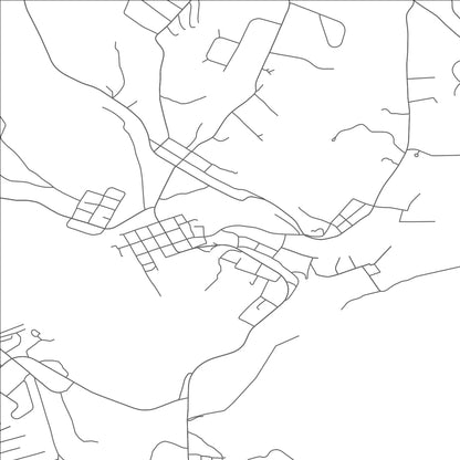 ROAD MAP OF HAWLEY, PENNSYLVANIA BY MAPBAKES