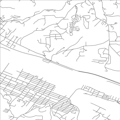 ROAD MAP OF HAYSVILLE, PENNSYLVANIA BY MAPBAKES