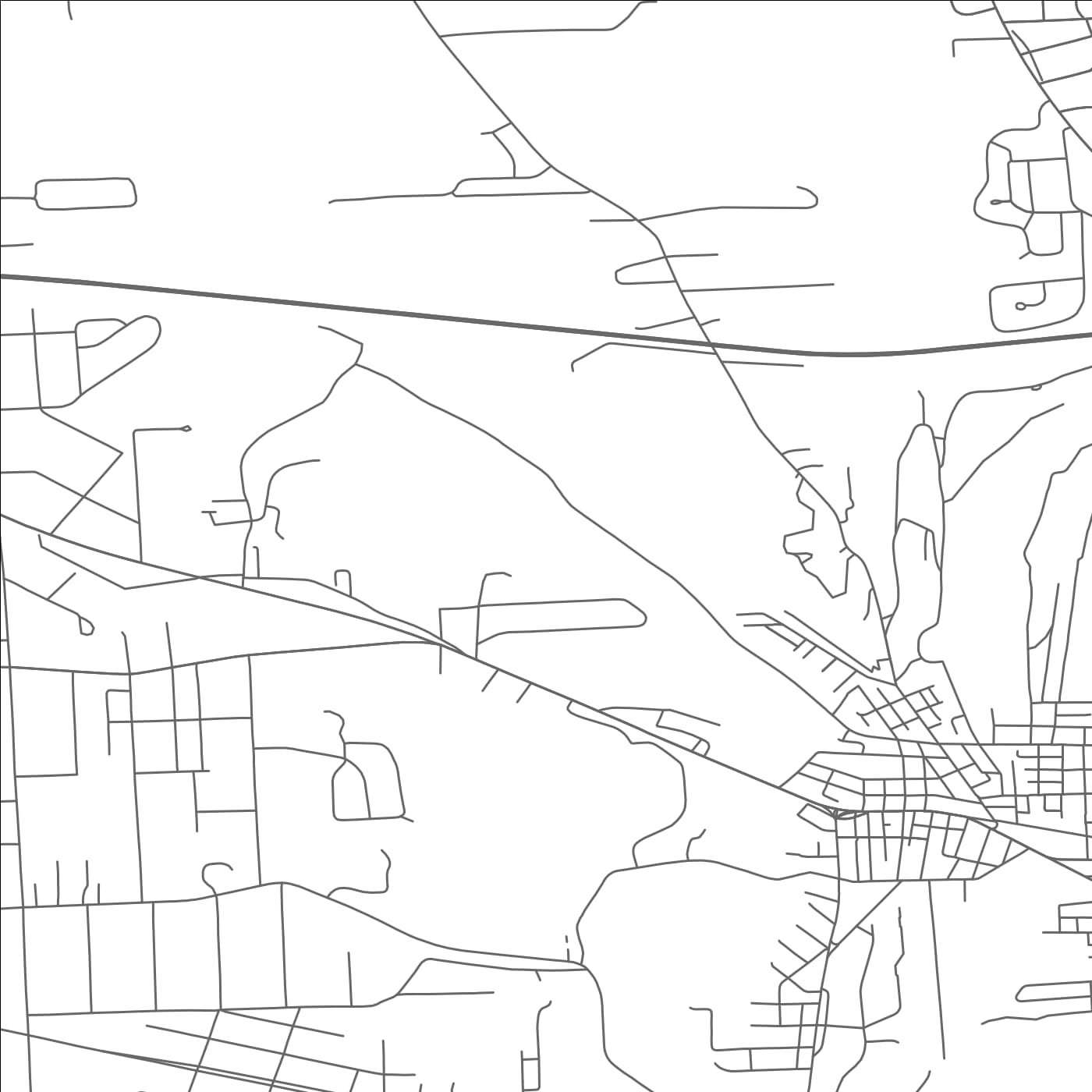 ROAD MAP OF HOMEACRE-LYNDORA, PENNSYLVANIA BY MAPBAKES