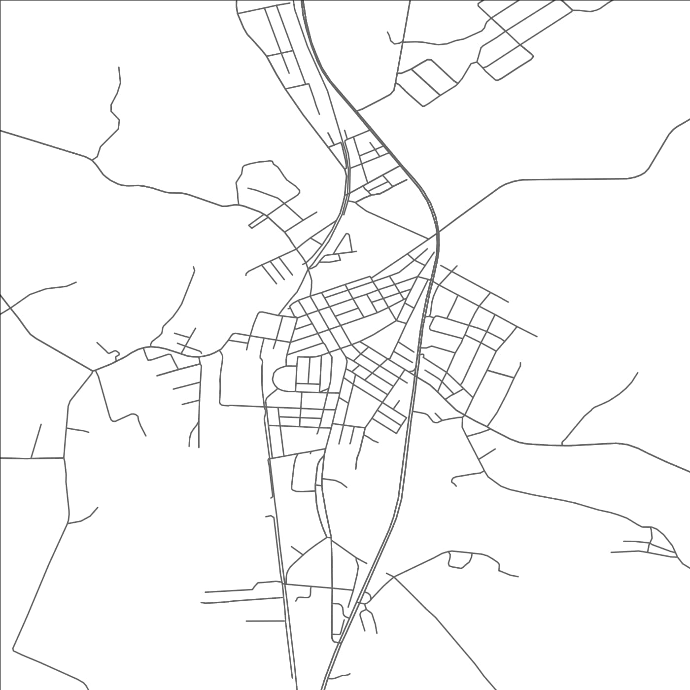 ROAD MAP OF HOMER CITY, PENNSYLVANIA BY MAPBAKES