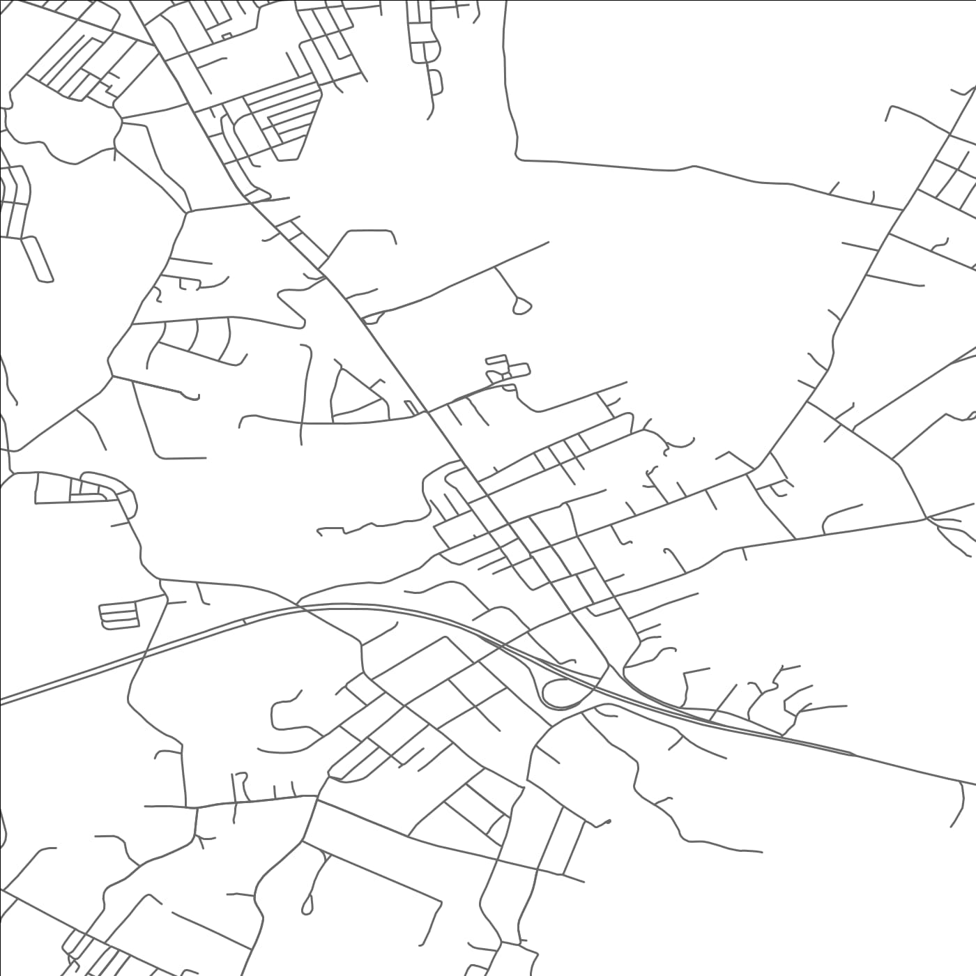 ROAD MAP OF HOPWOOD, PENNSYLVANIA BY MAPBAKES