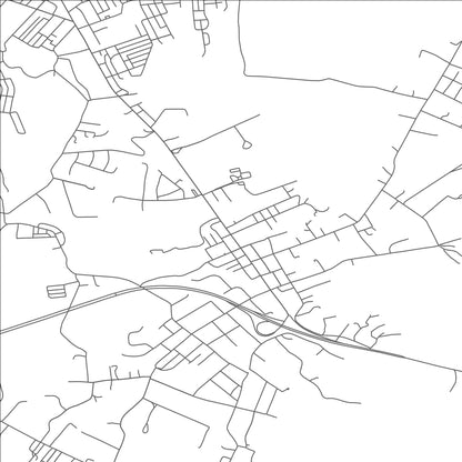 ROAD MAP OF HOPWOOD, PENNSYLVANIA BY MAPBAKES