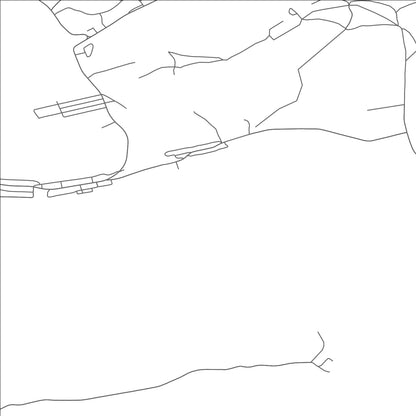 ROAD MAP OF JEDDO, PENNSYLVANIA BY MAPBAKES