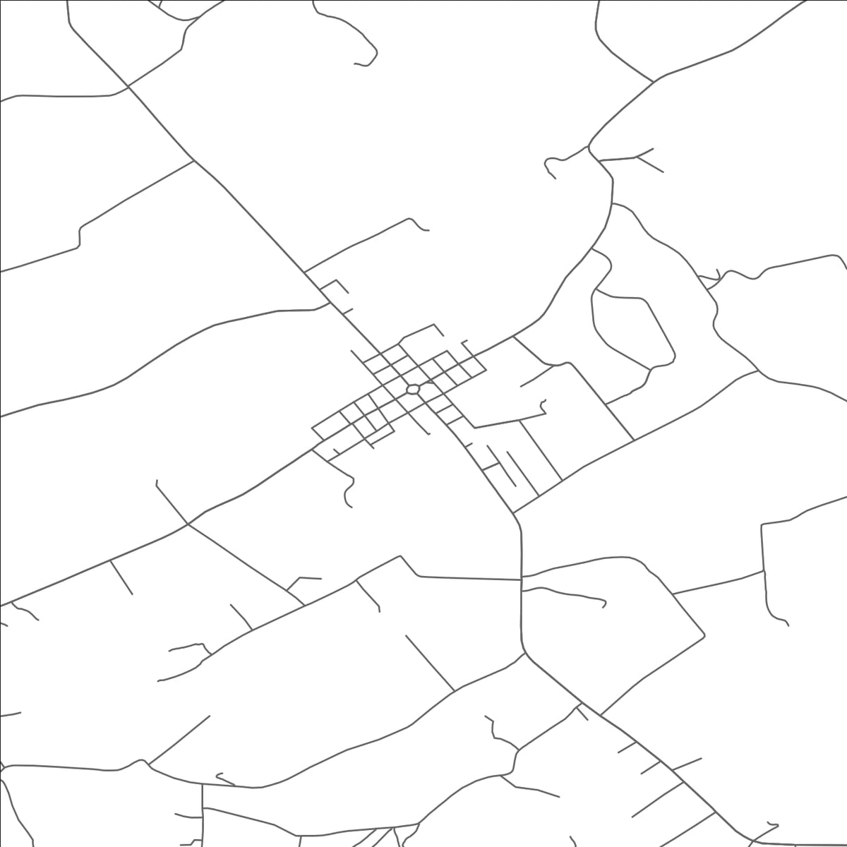 ROAD MAP OF JEFFERSON(GREENE), PENNSYLVANIA BY MAPBAKES