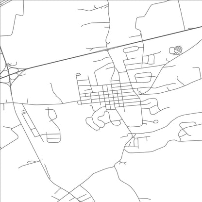 ROAD MAP OF JONESTOWN, PENNSYLVANIA BY MAPBAKES