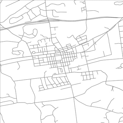 ROAD MAP OF KENNETT SQUARE, PENNSYLVANIA BY MAPBAKES