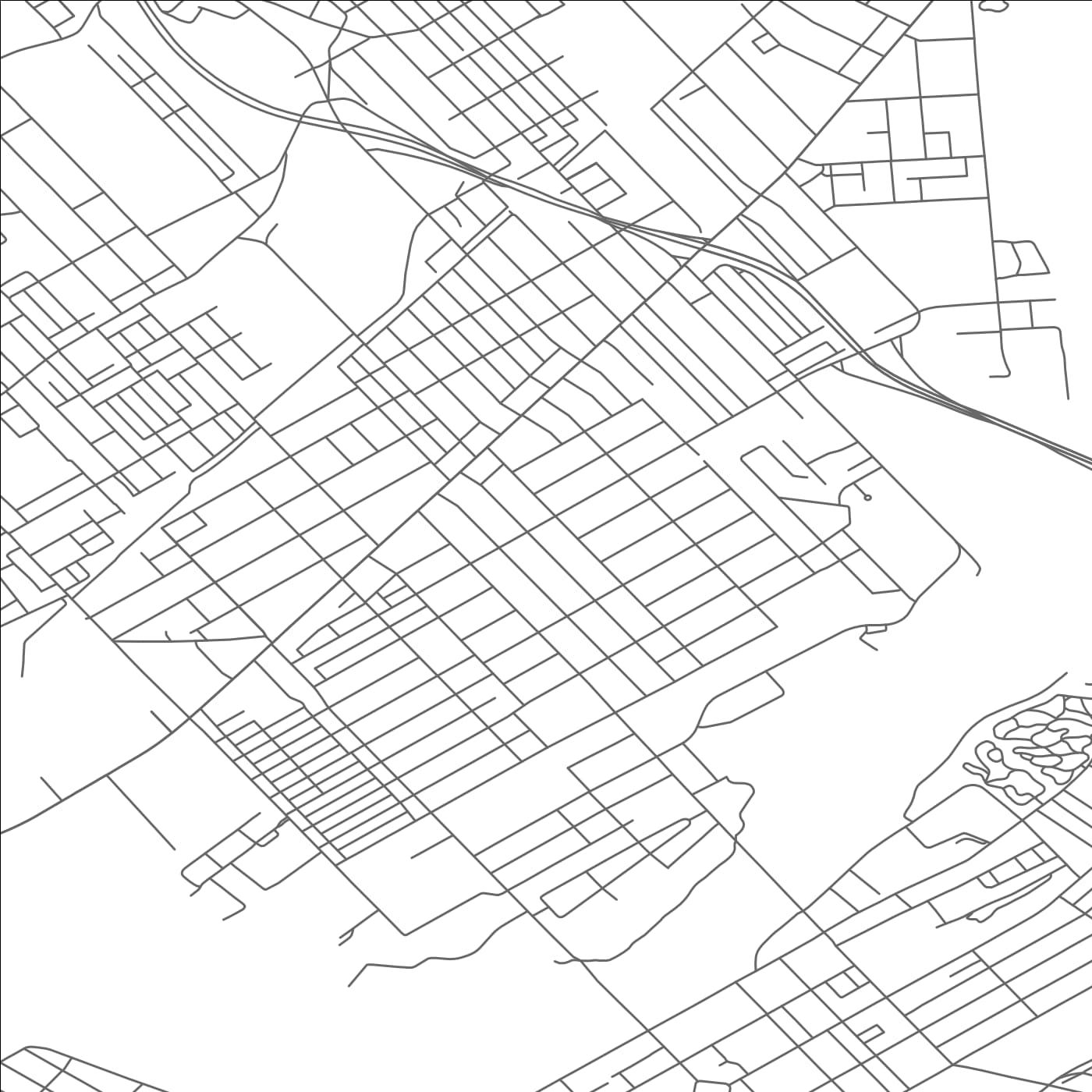 ROAD MAP OF KINGSTON, PENNSYLVANIA BY MAPBAKES