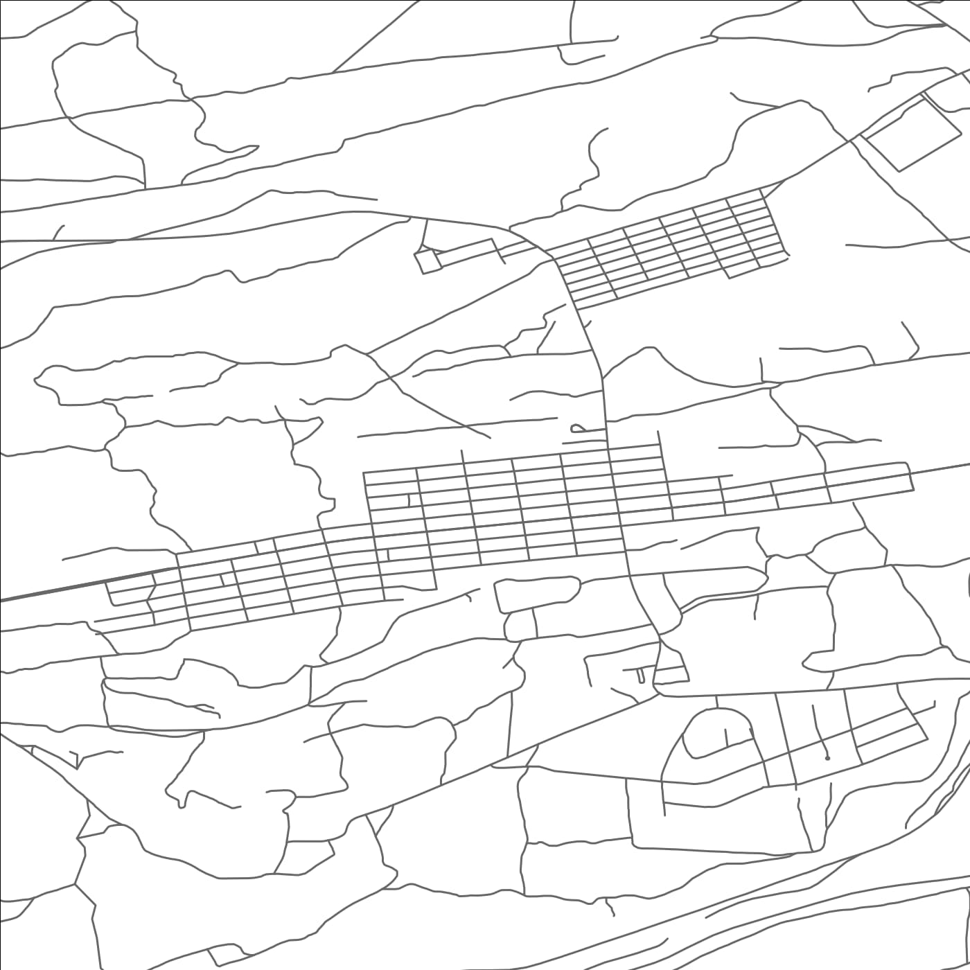 ROAD MAP OF KULPMONT, PENNSYLVANIA BY MAPBAKES