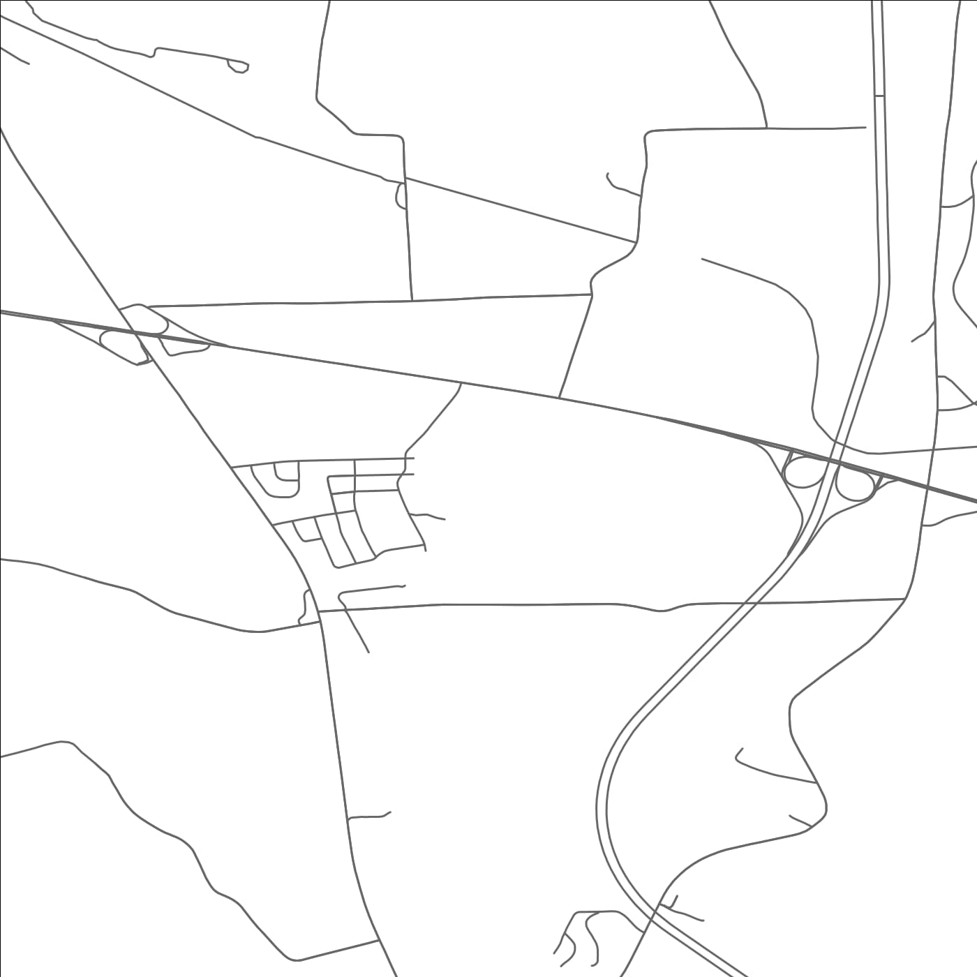 ROAD MAP OF LAKE ARTHUR ESTATES, PENNSYLVANIA BY MAPBAKES