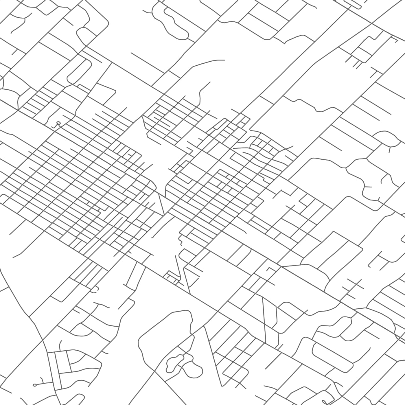 ROAD MAP OF LANSDALE, PENNSYLVANIA BY MAPBAKES