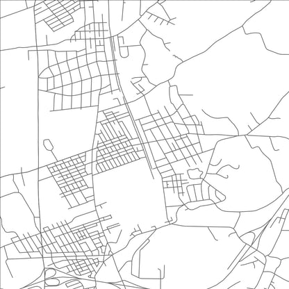 ROAD MAP OF LAURELDALE, PENNSYLVANIA BY MAPBAKES