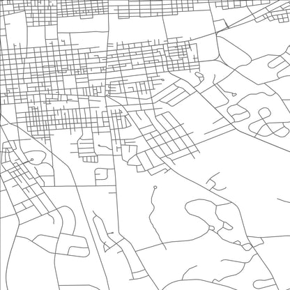 ROAD MAP OF LEBANON SOUTH, PENNSYLVANIA BY MAPBAKES