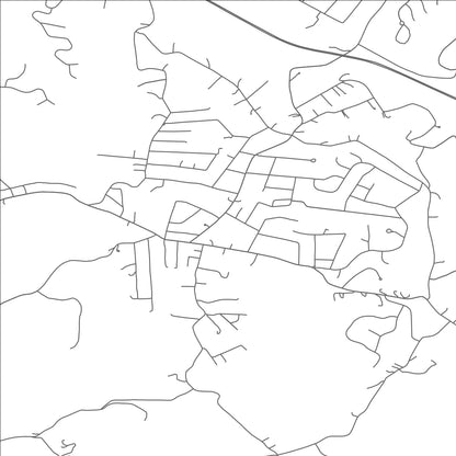 ROAD MAP OF LEVEL GREEN, PENNSYLVANIA BY MAPBAKES