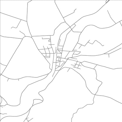 ROAD MAP OF LILLY, PENNSYLVANIA BY MAPBAKES