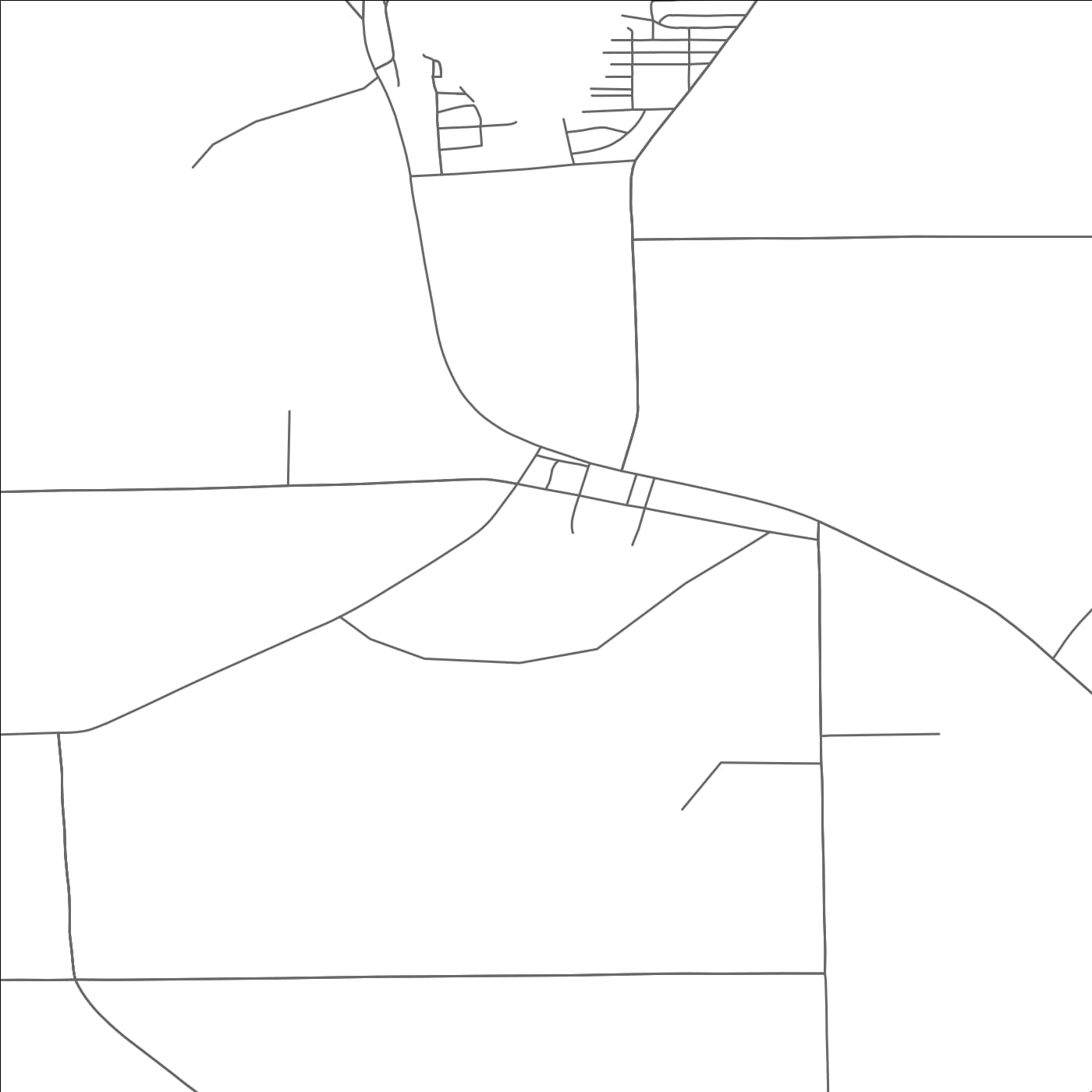 ROAD MAP OF LINCOLNVILLE, PENNSYLVANIA BY MAPBAKES