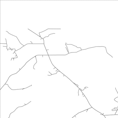 ROAD MAP OF LITTLE MEADOWS, PENNSYLVANIA BY MAPBAKES