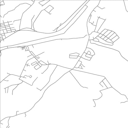 ROAD MAP OF LOOP, PENNSYLVANIA BY MAPBAKES