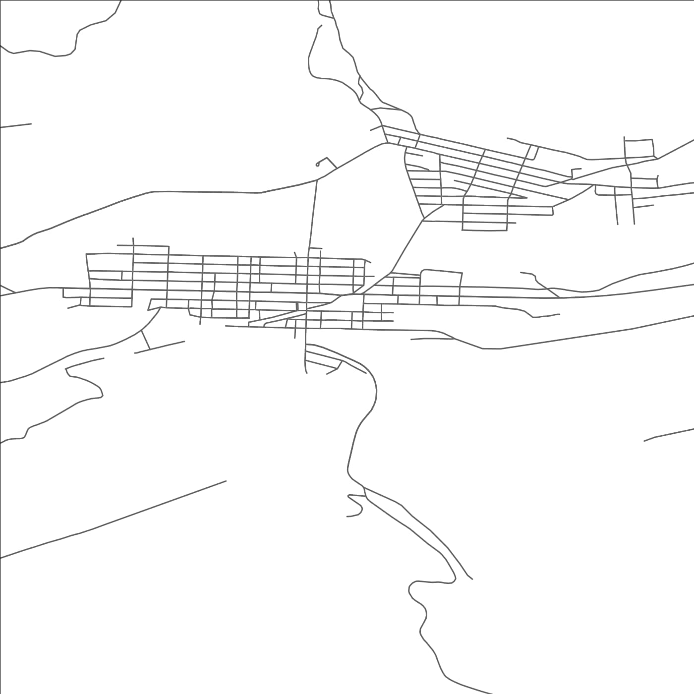 ROAD MAP OF LYKENS, PENNSYLVANIA BY MAPBAKES