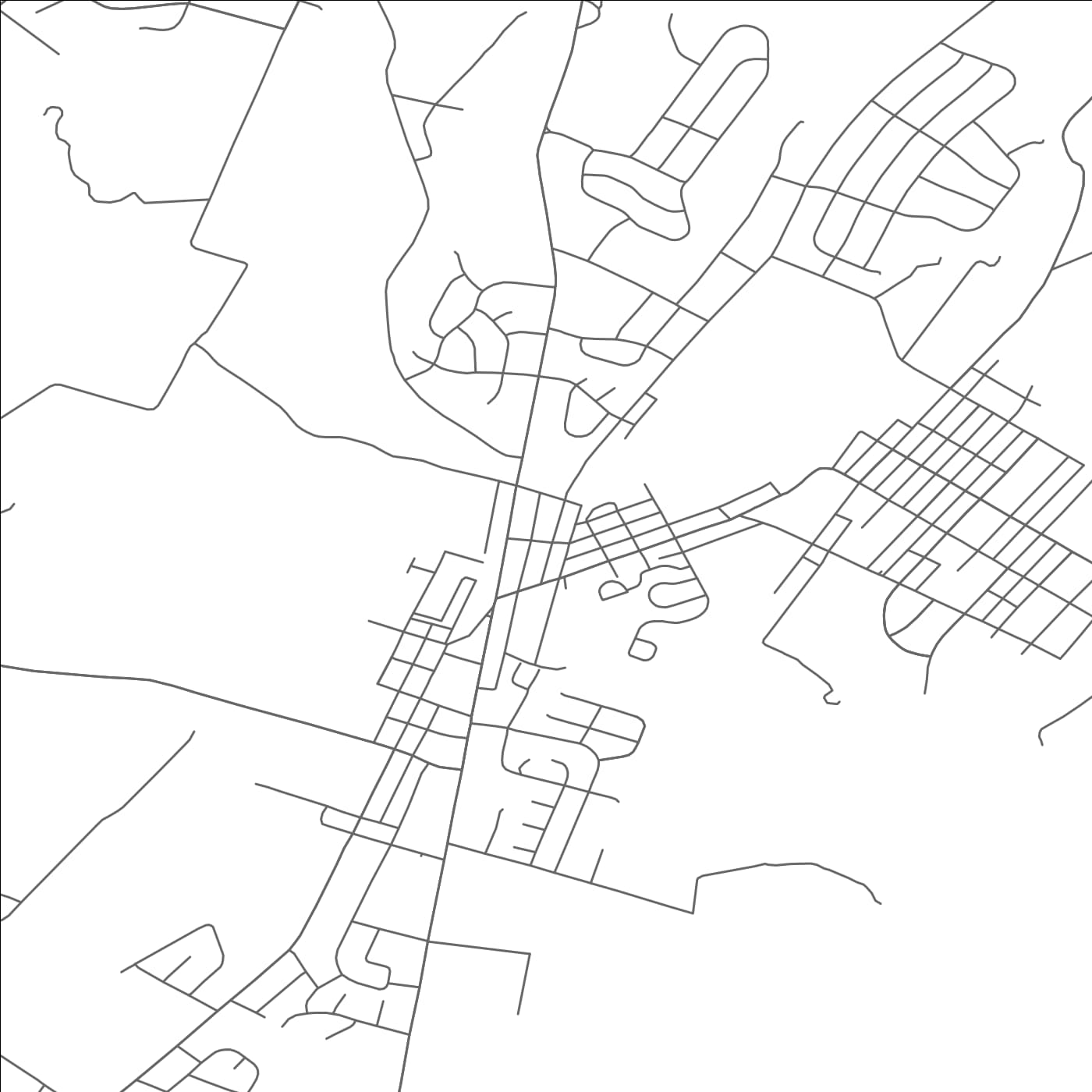 ROAD MAP OF MANCHESTER, PENNSYLVANIA BY MAPBAKES